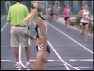 ashley erba poops during track race