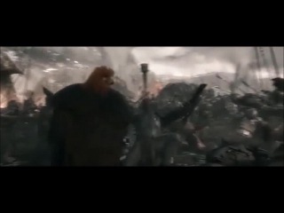 movie clip. hobbit 3. battle of five armies.