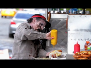 funny what will happen if zombies really appear on the street?